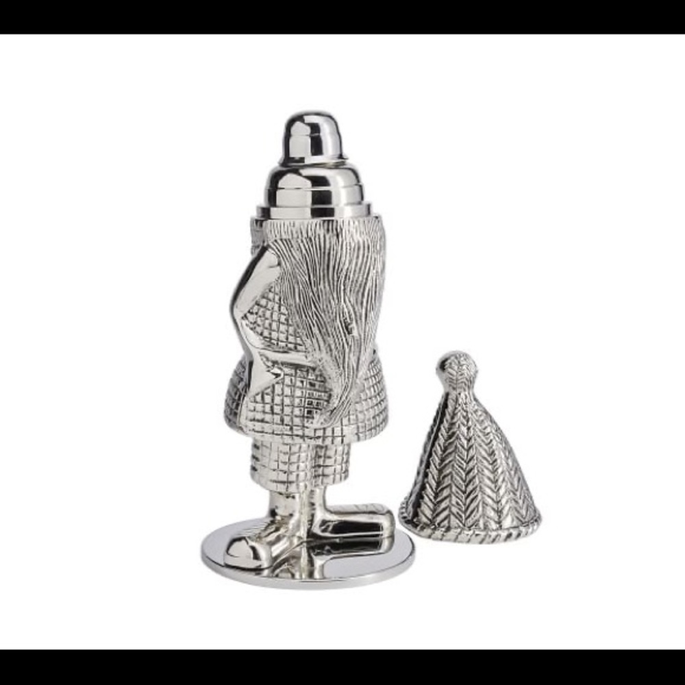 Pottery Barn Gnome Metal Cocktail Shaker 🍸🍹 - Picture 14 of 15